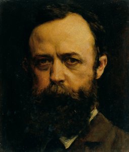 retrato de un caballero de Max Klinger