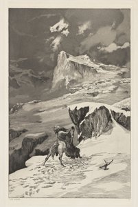 Intermezzi, Opus IV, Bl. 5: Centauros luchando de Max Klinger