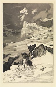 Centauros luchando (Intermezzi, Opus IV, lámina 5) de Max Klinger
