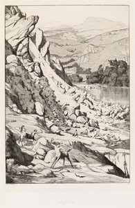 Deslizamiento de tierra de Max Klinger