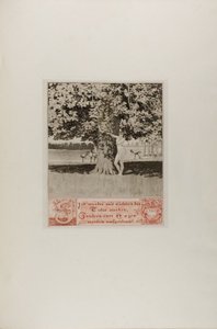 Prefacio I, placa uno de Una Vida de Max Klinger