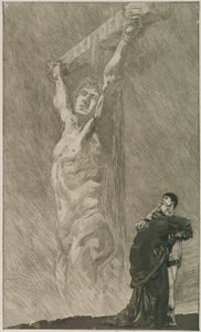 ¡Sufre!, lámina catorce de Una vida de Max Klinger