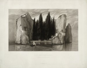 La isla de los muertos de Max Klinger