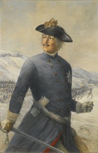 Leopoldo I, Príncipe de Anhalt-Dessau 1676-1747, Generalfeldmarschall en el Ejército Prusiano de Max Korn