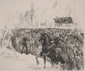 Llegada de la Reina de Holanda, 1913