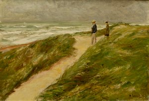 En la duna cerca de Katwijk de Max Liebermann