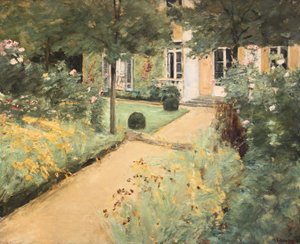 Berlín-Wannsee, Max Liebermann, huerto en la villa de Max Liebermann