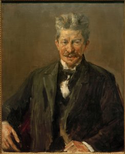 Retrato del historiador literario danés Georg Brandes de Max Liebermann