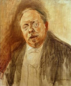 Estudio de retrato del barón Alfred von Berger