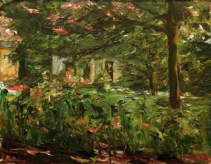 El huerto hacia el este de Max Liebermann