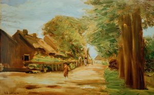 Calle del pueblo en Laren de Max Liebermann
