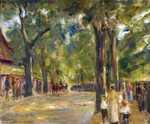 Figuras en la Grosse Seestrasse en Wannsee