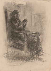 La esposa del artista de Max Liebermann