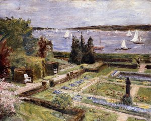 Jardín de la Familia Arnhold junto al Río Wansee, 1911 de Max Liebermann