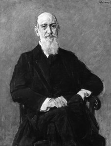 James Israel, Retrato, Pintado por M. Liebermann