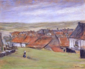 Paisaje en Katwijk de Max Liebermann