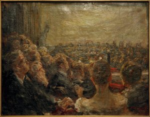 M. Liebermann, concierto en la ópera de Max Liebermann