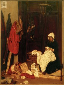 Costurera de Max Liebermann