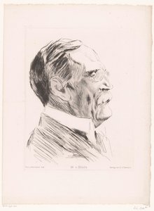 Retrato de Wilhelm von Bode W.v.Bode (título sobre el objeto) de Max Liebermann