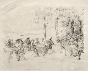 Restaurante junto al agua