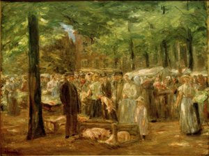 Mercado de cerdos en Haarlem