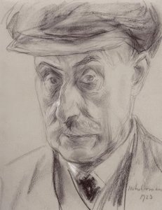Autorretrato de Max Liebermann
