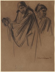 Estudios para San Pablo en el Camino a Damasco de Max Liebermann