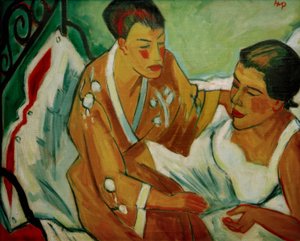 La pareja de Max Pechstein