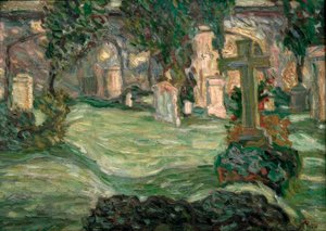 Cementerio Eliasfriedhof en Dresde de Max Pechstein