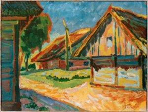Hütten von Max Pechstein