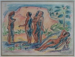 Fotos de viajes Italia - Mar del Sur (mujeres) de Max Pechstein