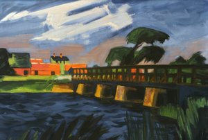 El puente de Leba de Max Pechstein