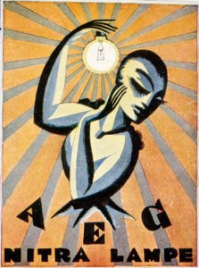 Lámparas AEG Nitral de Max Schwarzer