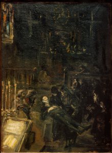Capilla ardiente de Don Giovanni de Max Slevogt