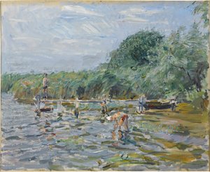 Bañistas de Max Slevogt