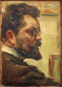 Max Slevogt / Autorretrato 1903