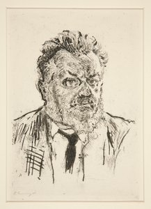 Auto retrato de Max Slevogt