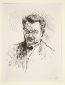 Auto retrato de Max Slevogt