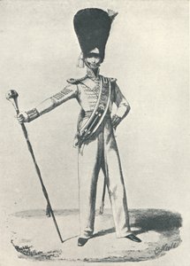 17º Regimiento, Tambor Mayor 1830, 1830 1909