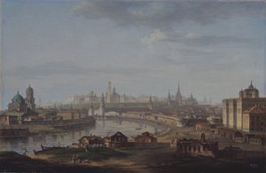 Vista de Moscú de Maxim Nikiphorovich Vorobyev