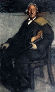 Violinista, principios del siglo XX de Maxime Dethomas