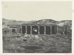 Gournah, Palais de Ménephta 1er, Tebas, 1849-51, impreso en 1852