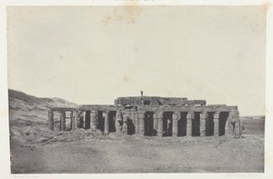 Gournah, Tumba de Osymandias; Tebas, lámina 58 del álbum "Egypte, Nubie, Palestine et Syrie" (1852)