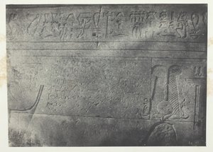 Gran Templo de Isis en Filé, Inscripción Demótica, Nubia, 1849-51, impreso en 1852