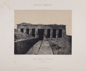 Gran Templo de Denderah de Maxime Du Camp