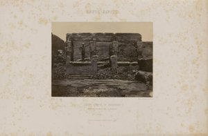 Gran Templo de Denderah de Maxime Du Camp