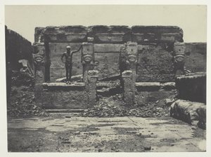 Gran Templo de Dendérah (Teutyres), Alto Egipto de Maxime Du Camp