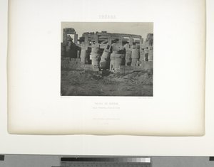 Gran Sala Hipóstila, Palacio de Karnak, Tebas