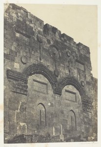 Jerusalén, Puerta de Oro (Bab-El-Daharieh); Palestina de Maxime Du Camp