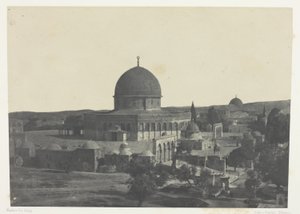 Jerusalén, Mezquita de Omar; Palestina de Maxime Du Camp